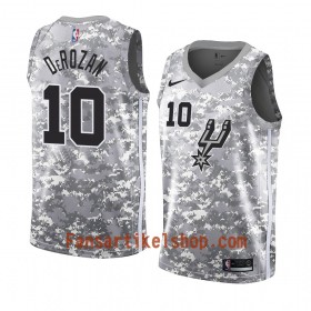 San Antonio Spurs Trikot DeMar DeRozan 10 2018-19 Nike Grau Swingman - Herren